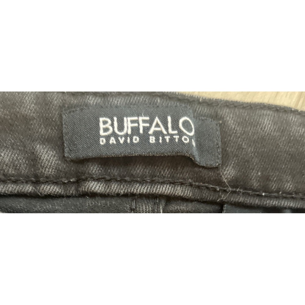 Buffalo David Bitton Black Jess Mid Rise Skinny Denim Jeans Women's Sz‎ 6/28 - Picture 3 of 5